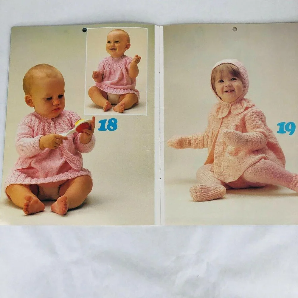 Fairy Tale Baby Book Susan Bates Knitting‎ Pattern Book 17340 Babies to 3 Years